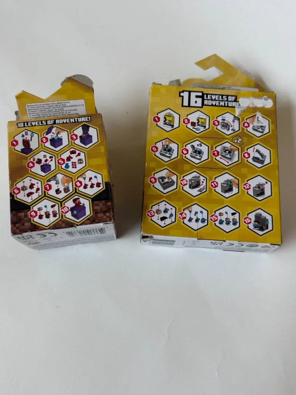 Minecraft Lot of 2 Caves & Cliffs Cave Adventure Overworld Mine Powder Snow NEW